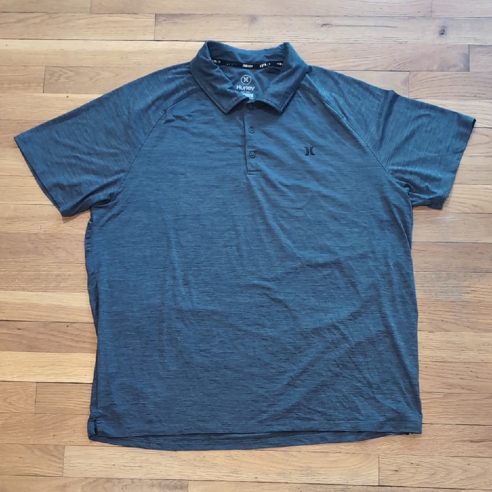 Hurley Men's Charcoal Polo Shirt